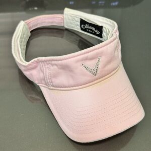 Callaway golf visor adjustable pink color